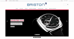 Desktop Screenshot of briston-watches.com